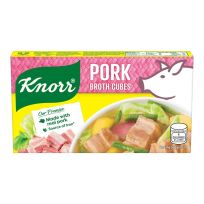 KNORR PORK CUBE 60 GMS (CONTAINS PORK)