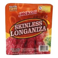 MEKENI SKINLESS LONGGANISA COOKED 200 GMS (CONTAINS PORK)