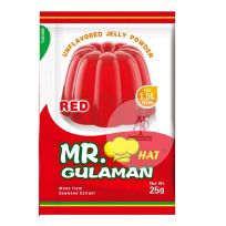 MRGULAMAN RED JELLY POWDER MIX 24 GMS