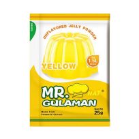 MR GULAMAN JELLY POWDER YELLOW 25 GMS