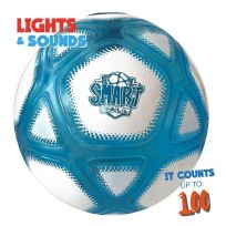 SMART FOOTBALL OLD KICK UP COUNTING POWER BALL WITH BRIGHT LIGHTS SOUNDS TRAINING FOR CHILDREN