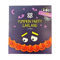 CO OP HALLOWEEN GARLANDS PUMPKINS AND GHOSTS 1'S