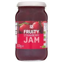 COOP RASPBERRY JAM SEEDLESS 420 GMS
