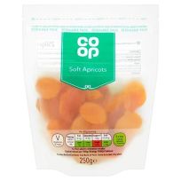 COOP SOFT APRICOTS 250 GMS