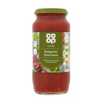 COOP ITALIAN BOLOGNESE PASTA SAUCE 500 GMS