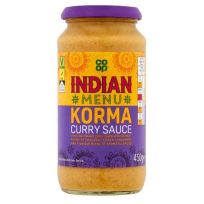 COOP KORMA SAUCE 450 GMS