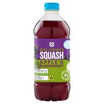 COOP APPLE N BLACKCURRANT NO ADDED SUGAR SQUASH 750 ML