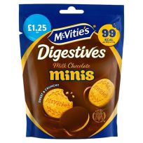 MCVITIES MINI MILK CHOCOLATE DIGESTIVES 80 GMS