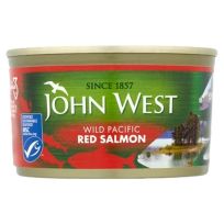 JOHN WEST WILD RED SALMON 213 GMS