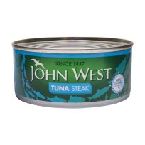 JOHN WEST TUNA STEAK IN BRINE 110 GMS