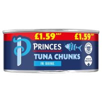 PRINCES TUNA CHUNKS IN BRINE 145 GMS