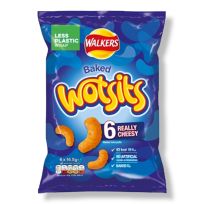 WOTSITS CRISP CHEESE FLAVOR 6 PACK 16.5 GMS