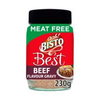 BISTO BEST MEAT FREE BEEF FLAVOUR GRAVY 230 GMS