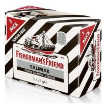 FISHERMANS FRIEND SALMIAK SUIKERVRIJ SUGAR FREE 25 GMS