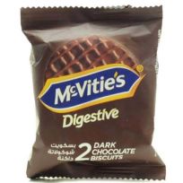 MCVITIES DARK CHOCOLATE PORTION PACK 33.3 GMS