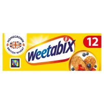 WEETABIX WHOLE GRAIN CEREAL 12'S