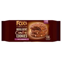 FOX'S INDULGENT CENTRE TRIPLE CHOCO COOKIE 160 GMS