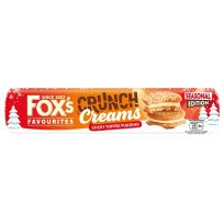 FOXS STICKY TOFFEE PUDDING CRUNCH CREAMS 200 GMS