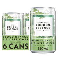 LONDON ESSENCE ORANGE N ELDERFLOWER 6X150 ML