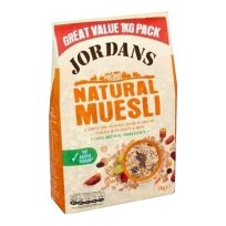 JORDANS NATURAL MUESLI 1 KG