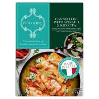 PICCOLINO SPINACH RICOTTA CANNELLONI 450 GMS