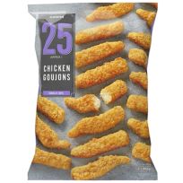 ICELAND 25PK CHICKEN GOUJONS 400 GMS