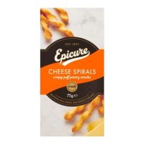 EPICURE CHEESE SPIRALS 75 GMS