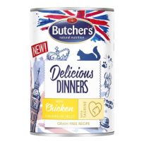 BUTCHER`S CAT WITH CHICKEN CHUNKS IN JELLY 400 GMS