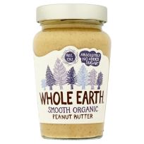 WHOLE EARTH ORGANIC SMOOTH PEANUT BUTTER 340 GMS