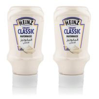 HEINZ CREAMY CLASSIC MAYONNAISE TWN PCK 20% OFF 400 ML