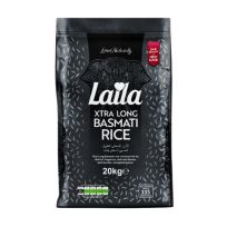 LAILA XTRA LONG GRAIN BASMATI RICE 20 KG