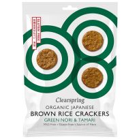 CLEARSPRING BROWN RICE CRACKERS ORGANIC 40 GMS