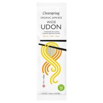 CLEARSPRING ORGANIC JAPANESE WIDE UDON NOODLES 200 GMS