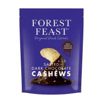 FOREST FEAST SALTED DARK CHOCOLATE CASHEWS 20 GMS