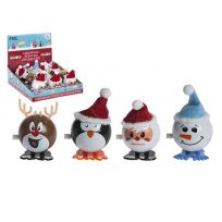 PMS 4 ASSORTED CHRISTMAS WIND UPS IN 12 PC DISPLAY BOX