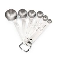 KITCHEN CRAFT STAINLESS STEEL MEASURING SPOON SET OF 6'S