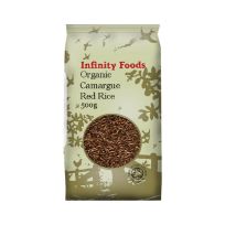 INFINITY FOODS ORGANIC CAMARGUE RED RICE 500 GMS