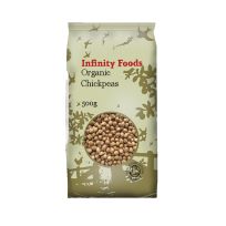 INFINITY FOODS ORGANIC CHICKPEAS 500 GMS