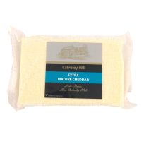 CALVELEY MILL WHITE EXTRA MATURE CHEDDAR 400 GMS