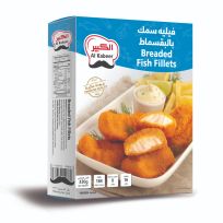 AL KABEER BREADED FISH FILLETS 330 GMS