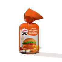 AL KABEER JUMBO BREADED CHICKEN BURGERS  1 KG