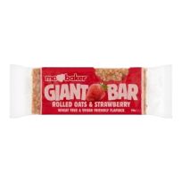 MA BAKER GIANT STRAWBERRY BAR WHEAT FREE 90 GMS