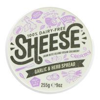 SHEESE CREAMY GARLIC AND HERB SPREAD 255 GMS
