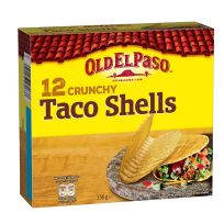 OLD EL PASO TACO SHELLS 12'S 156 GMS @SPECIAL PRICE