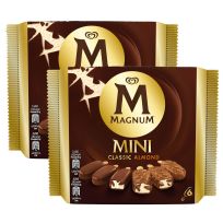 UNILEVER MAGNUM MINI CLASSIC ALMOND 2X345 ML