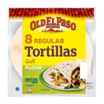 OLD EL PASO FLOUR TORTILLAS 8'S 326 GMS @SPECIAL OFFER