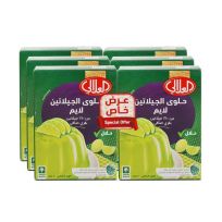 AL ALALI GELATIN LIME 6X80 GMS @SPL.PRICE