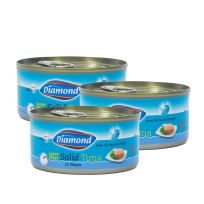 DIAMOND WITH MEAT TUNA IN WATER 3X170 GMS @SPECIAL OFFER