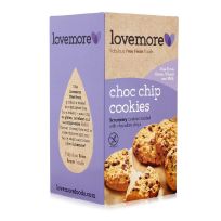 LOVE MORE CHOC CHIP COOKIES FREE GLUTEN AND WHEAT AND MILK 200 GMS
