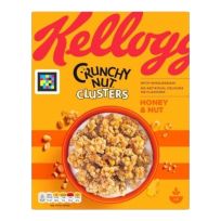 KELLOGGS CRUNCHY NUT HONEY&NUT CLUSTERS 400 GMS